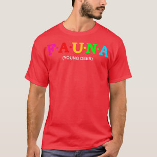 T-shirt Young Deer