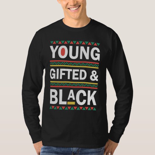 T-shirt Young ed And Black Black History Month 2023 (Devant)