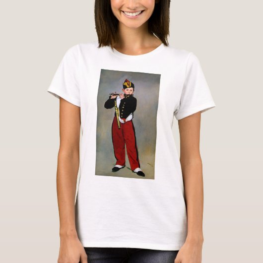 T-shirt Young Flutist, The Fifer, Edouard Manet, 1866 (Devant)
