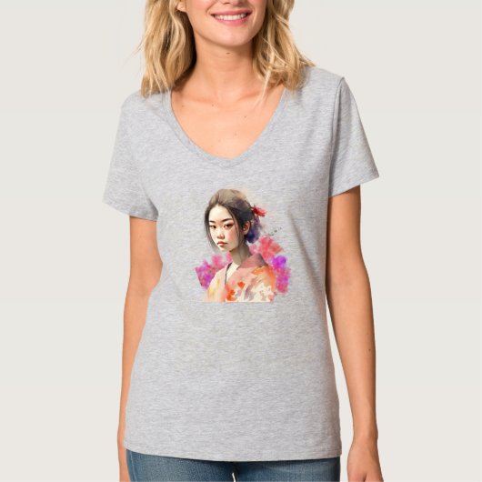 T-shirt Young Geisha (Devant)