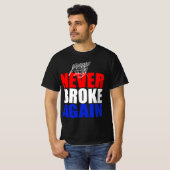 T-shirt Young Shawty n'a plus jamais rompu (Devant entier)