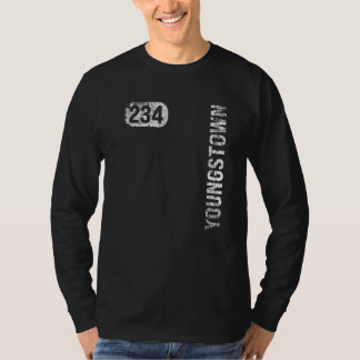 T-shirt Youngstown Ohio 234 Area Code Vintage Retro