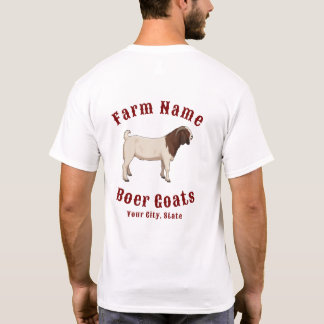 T-shirt Your Farm Boer Goats