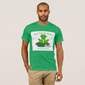T-shirt Your Pad or Mine - Men's Bright Green (Devant entier)