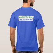 T-shirt Your Pad or Mine - Men's Royal Blue (Dos)