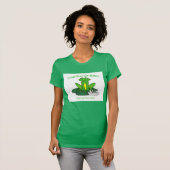 T-shirt Your Pad or Mine - Women's Bright Green (Devant entier)