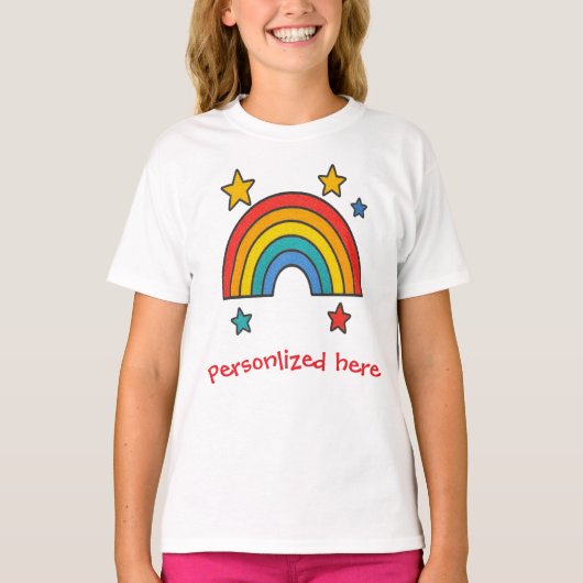 T-shirt Your Personalized Text | Custom Positive Vibes  (Devant)