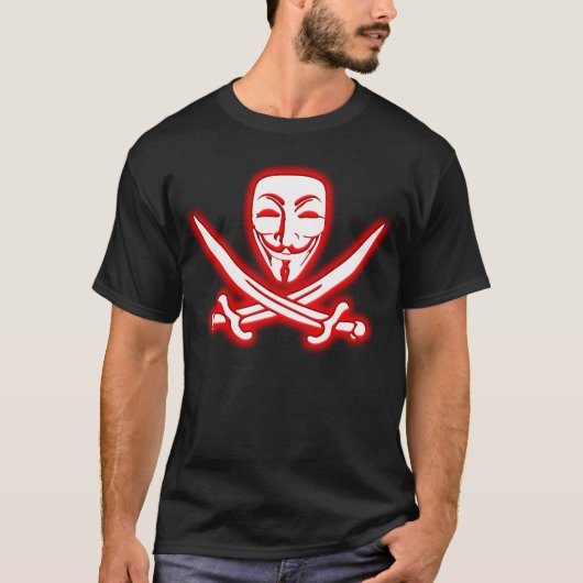 T-shirt YourAnon (ROUGE) (Devant)