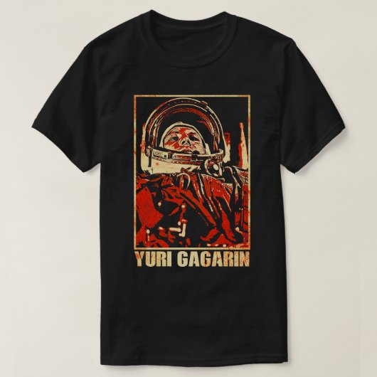 T-shirt Youri Gagarine astronaute soviétique 2 (Design devant)