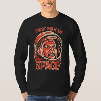 T-shirt Youri Gagarine Cosmonaute Astronaut Premier servic
