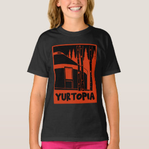 T-shirt Yourt Vivant Dans La Nature
