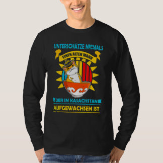 T-shirt Yourte République du Kazakhstan Qazaqstan drapeau