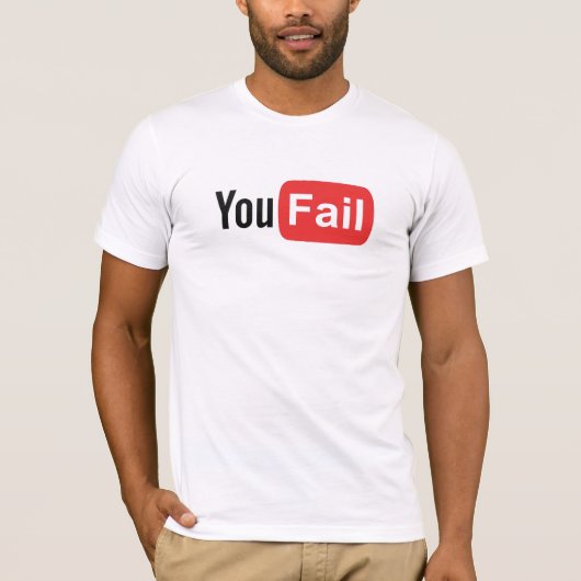 T-shirt YouTube (Devant)