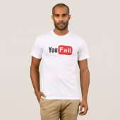 T-shirt YouTube (Devant entier)