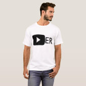 T-shirt Youtuber (Devant entier)