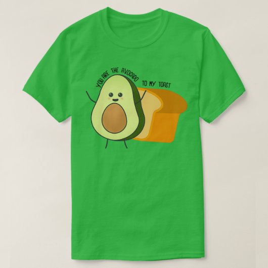 T-shirt Youx27re l'avocat à mon toast 7 (Design devant)