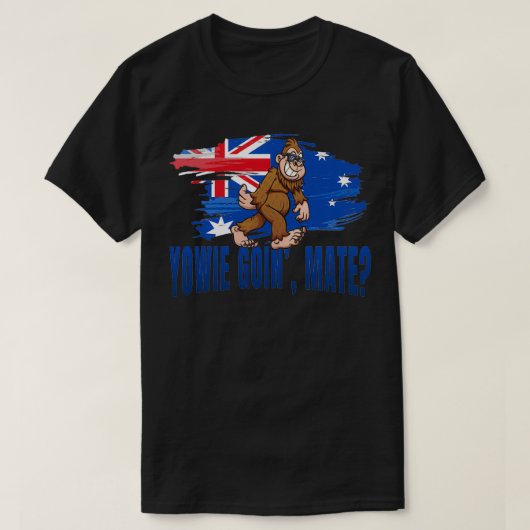 T-shirt Yowie Doin Mate (Design devant)