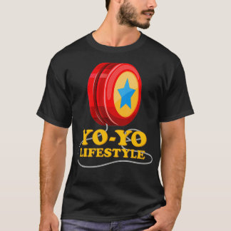T-shirt Yoyo Lifestyle Yoyo Maître d'exposition Jouer Yoyo