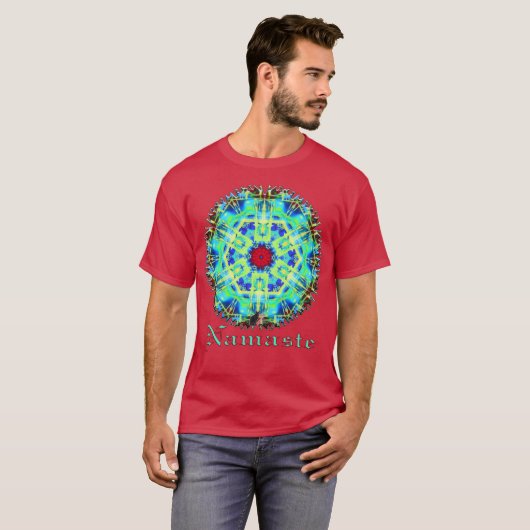 T-shirt Yoyo Namaste Kaleidoscope (Devant entier)