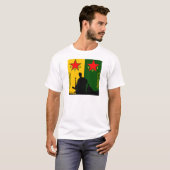 T-shirt ypg-ypj 2 (Devant entier)