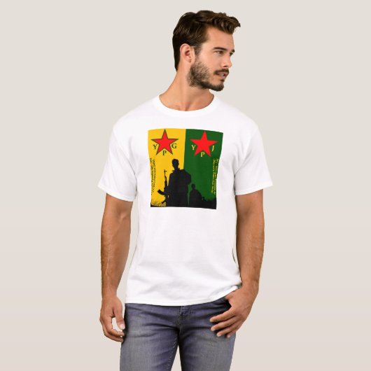 T-shirt ypg-ypj 2 (Devant entier)