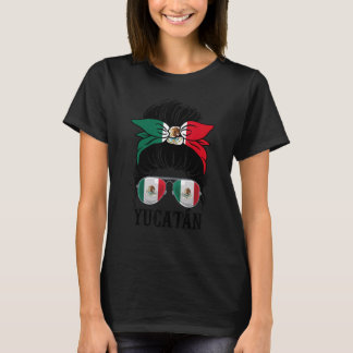 T-shirt Yucatan Mexique Fierté Drapeau du Mexique État