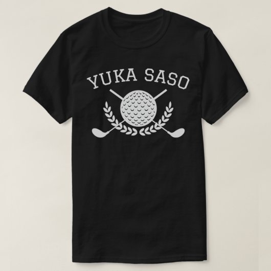 T-shirt Yuka Saso Ado philippin Japonais Golf Swing (Design devant)