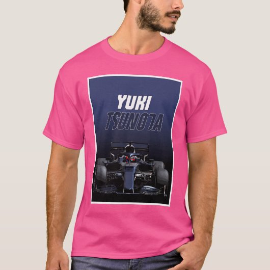 T-shirt Yuki Tsunoda Alpha Tauri (Devant)