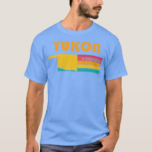 T-shirt Yukon Oklahoma Souvenir Vintage en détresse