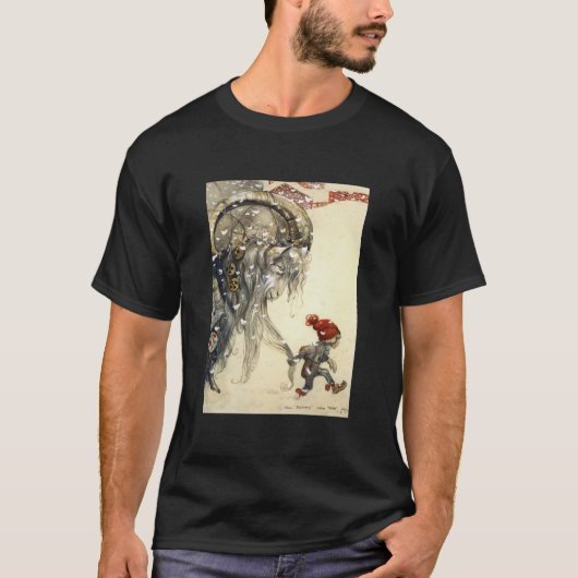 T-shirt Yule Goat - John Bauer Christmas Classic (Devant)
