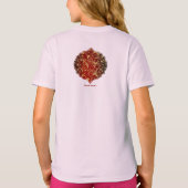 T-shirt Yuletide Opulence : Threads dorés de Noël (Dos)