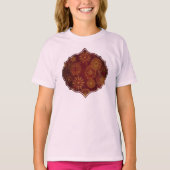 T-shirt Yuletide Opulence : Threads dorés de Noël (Devant)