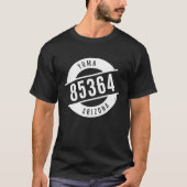 T-shirt Yuma Arizona 85364 Zip Code Distressed (Devant)