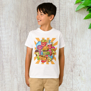 T-shirt Yummy Fast Food