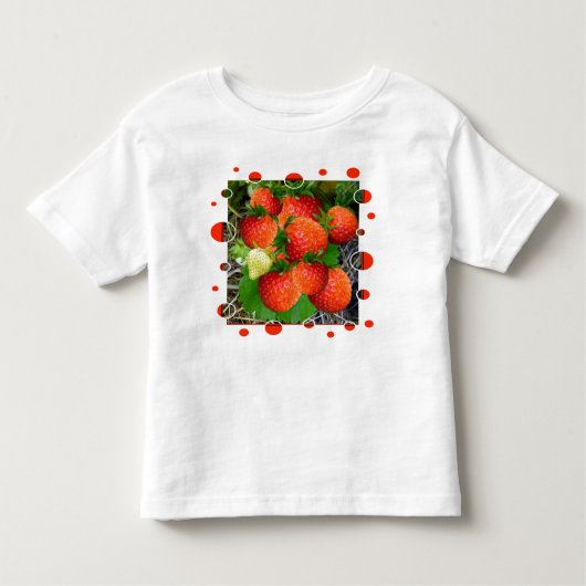 T-shirt YUMMY STRAWBERRYS (Devant)