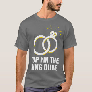 T-shirt Yup Im'S Ring Dude Petite Bague Ourson Bague