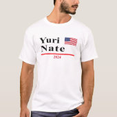 T-shirt Yuri Nate Funny Election Présidentielle 2024 Parod (Devant)
