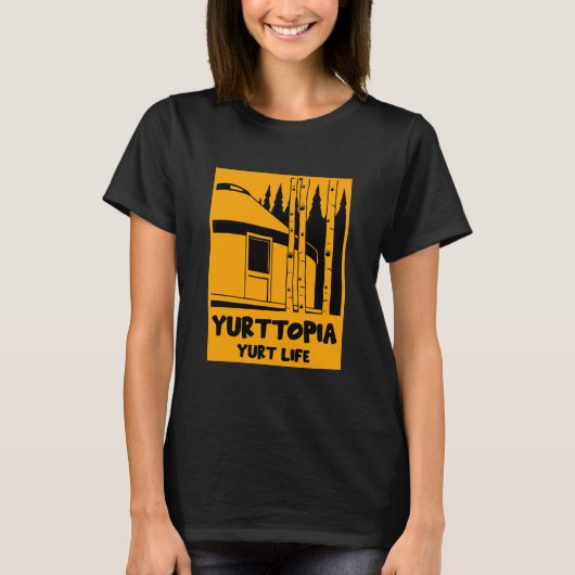 T-shirt Yurt Lifestyle (Devant)