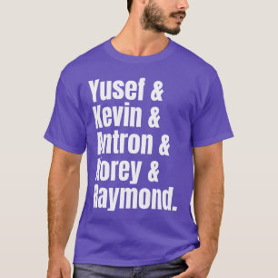 T-shirt Yusef Kevin Antron fille des Central Park Five