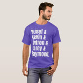 T-shirt Yusef Kevin Antron fille des Central Park Five (Devant entier)