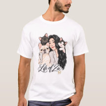 Z.AURA™ Life of Zie™ Pet Selfie T-S Homme Standard