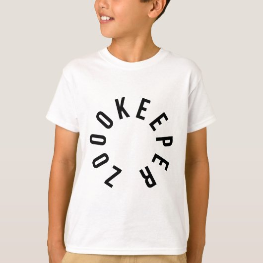T-shirt Z est pour Zookeeper (Devant)