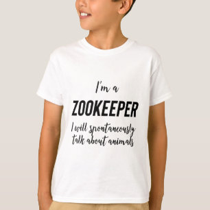 T-shirt Z est pour Zookeeper