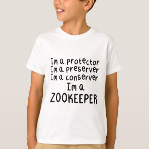 T-shirt Z est pour Zookeeper