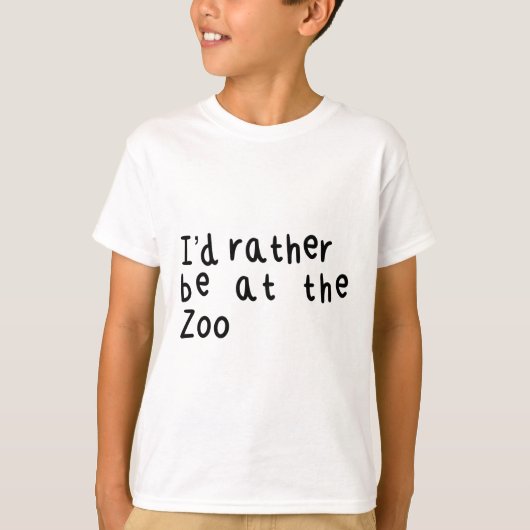 T-shirt Z est pour Zookeeper (Devant)