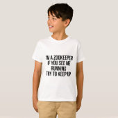 T-shirt Z est pour Zookeeper (Devant entier)