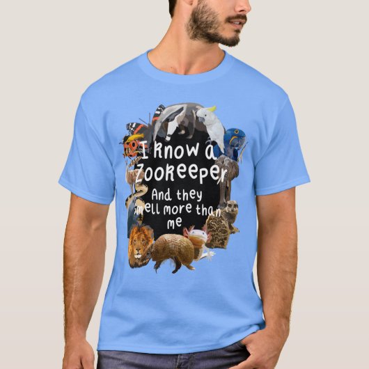 T-shirt Z is for Zookeeper (Devant)
