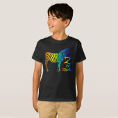T-shirt Z pour le zèbre (Devant entier)