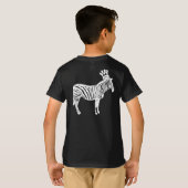 T-shirt Z pour Zebra (Dos entier)