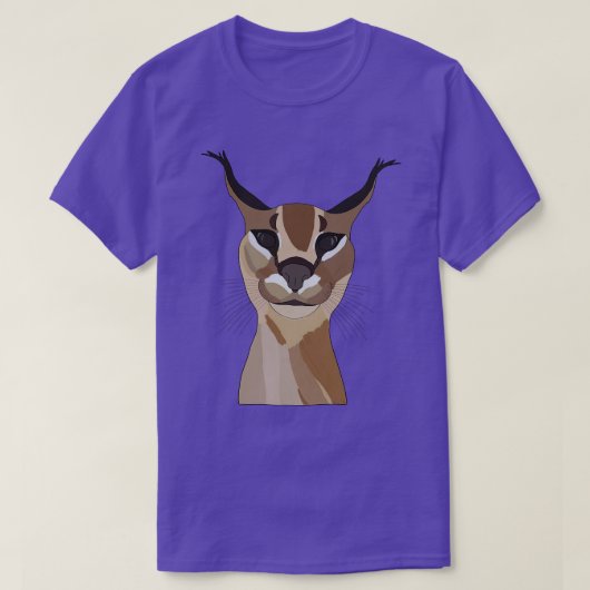 T-shirt Zabloing Cat Meme 5 (Design devant)